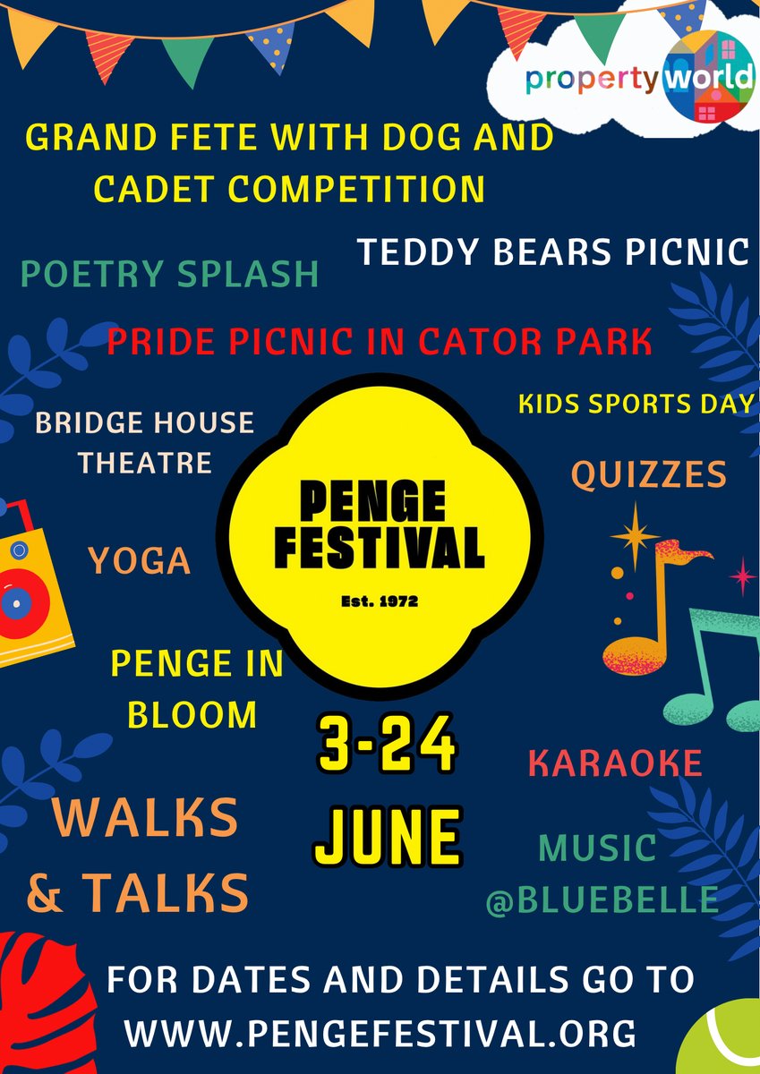 Penge Festival tweet media