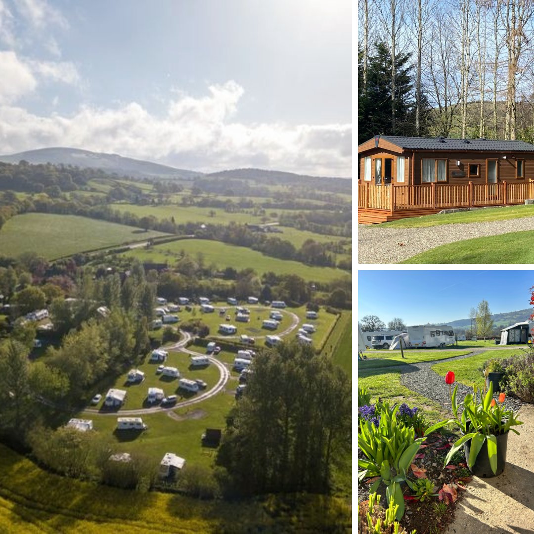 Planning a spring getaway this month? You may find some fully serviced pitches at beautiful <a href="/DaisyBankCP/">Caravan</a> in the #ShropshireHills!  But pods + lodges are fully booked over the #BankHoliday weekends.

(1/2)