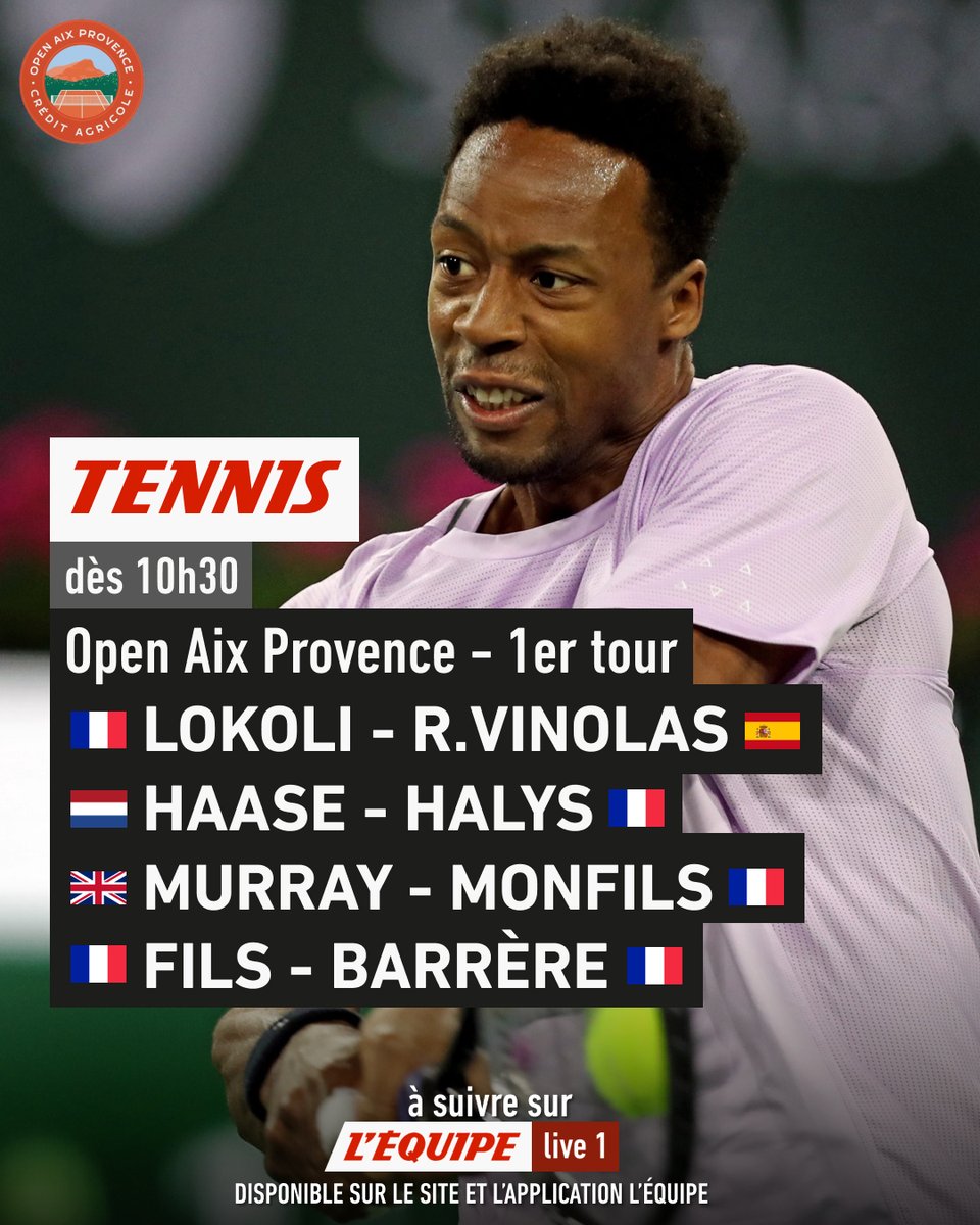 Angielililou's tweet image. 🎾 Le programme du jour sur L&apos;Équipe live !

Votre espace tv : ow.ly/khsa50Oa9Hb

#lequipeTENNIS