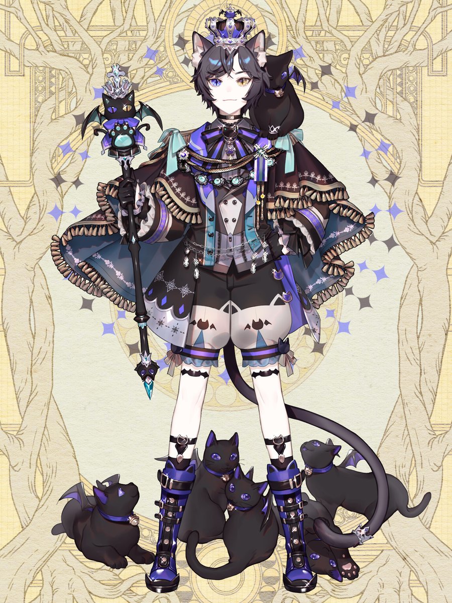 daimyao_neko's tweet photo. レイヴン・スクード(https://t.co/lkyAcMqq8S)

言わずと知れた(？)だいみゃおーさま。

『第六猟兵』(C)だいみゃおー/黒豆ナナオ絵師様、桐嶋たすく絵師様/トミーウォーカー https://t.co/1liy7rS2cl
