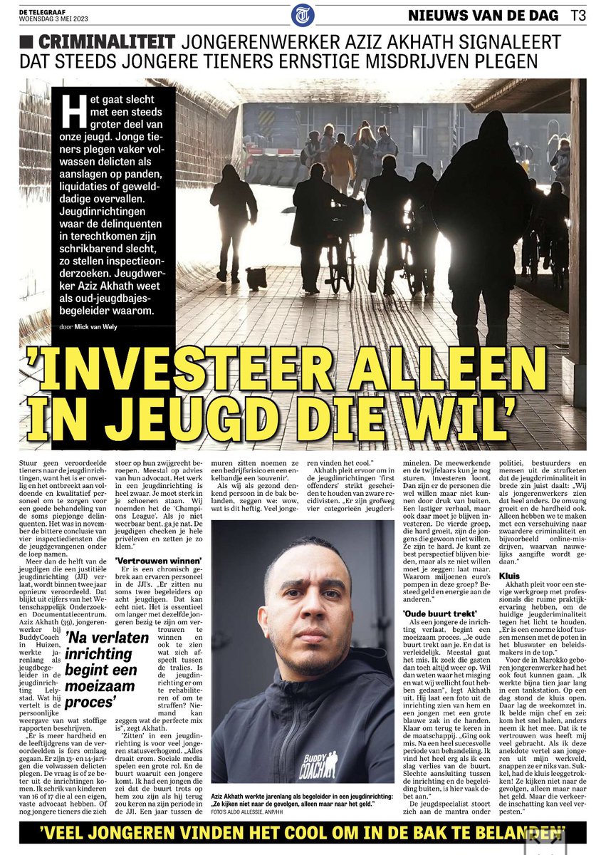 SchoutenLegal's tweet photo. Luister vooral naar deze man. Blijf niet dezelfde fouten maken. Bron: De Telegraaf. https://t.co/tJRMOAnnr2