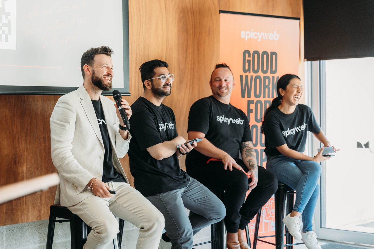 spicywebdesign's tweet photo. Digital Connect Seminar Success 🏆 - In their quest to support growth &amp; sustainability in our local business community, Frankston Business Collective approached Spicy Web to deliver a digital marketing information session, designed to help businesses grow.

#goodworkforgoodpeople https://t.co/UtWSGZFgSr