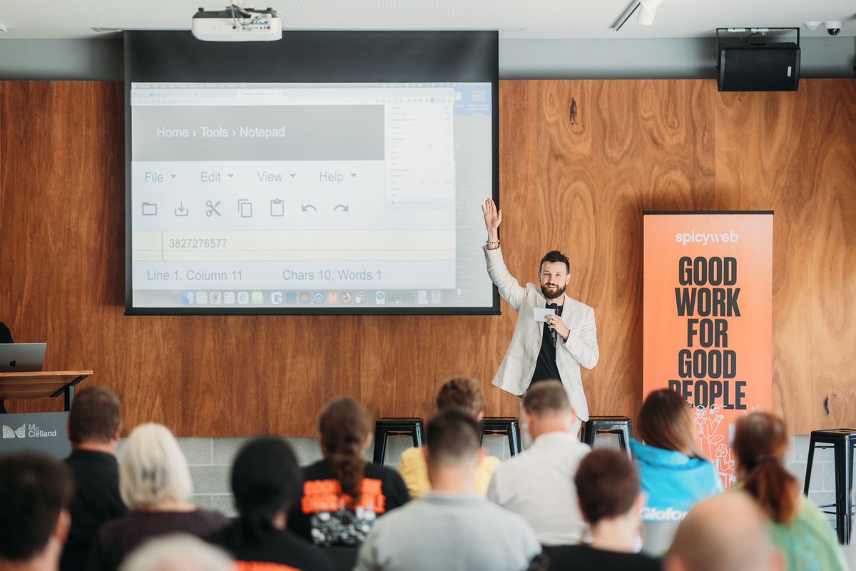 spicywebdesign's tweet photo. Digital Connect Seminar Success 🏆 - In their quest to support growth &amp; sustainability in our local business community, Frankston Business Collective approached Spicy Web to deliver a digital marketing information session, designed to help businesses grow.

#goodworkforgoodpeople https://t.co/UtWSGZFgSr