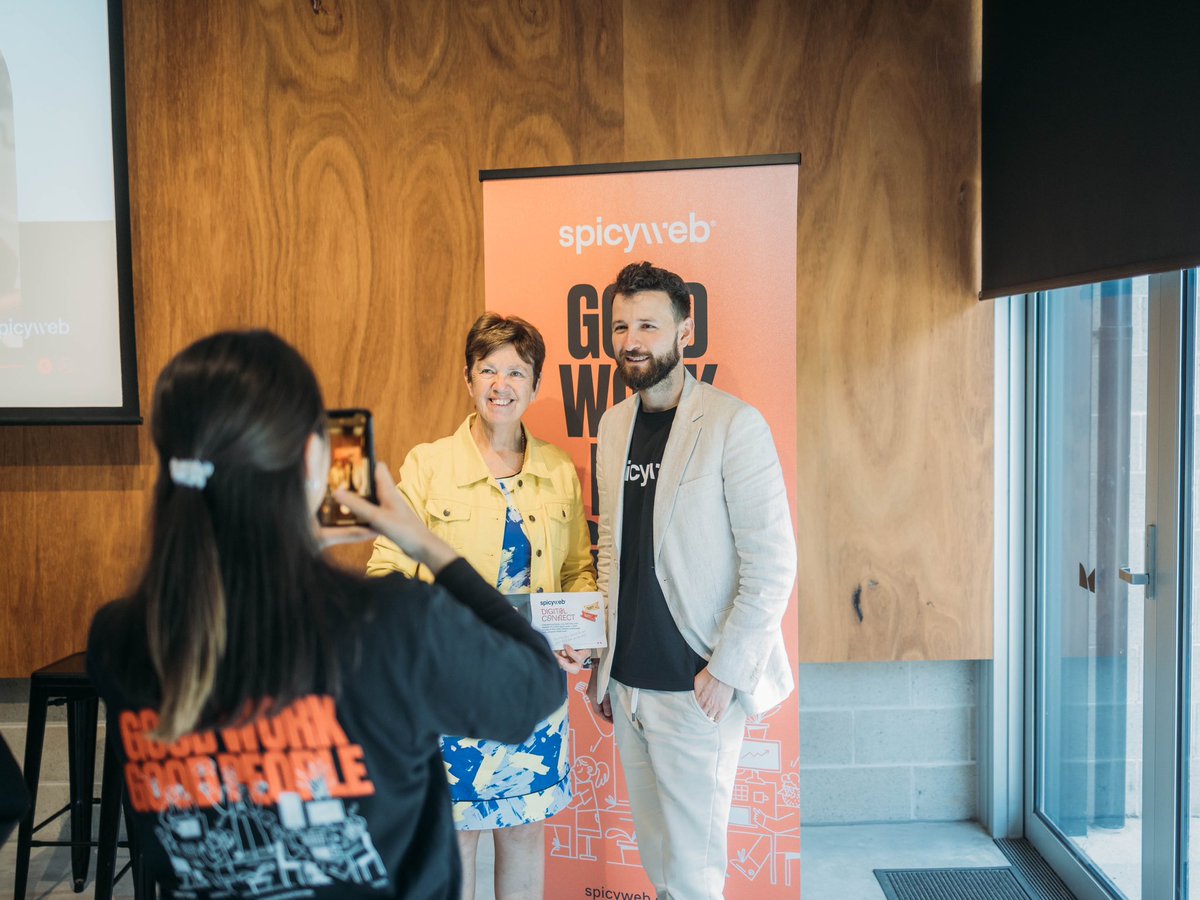 spicywebdesign's tweet photo. Digital Connect Seminar Success 🏆 - In their quest to support growth &amp; sustainability in our local business community, Frankston Business Collective approached Spicy Web to deliver a digital marketing information session, designed to help businesses grow.

#goodworkforgoodpeople https://t.co/UtWSGZFgSr