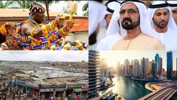 ShopBalfson's tweet photo. In 2019 somewhere November, I went to Kumasi since I'm also a Ghanaian I needed to see the land of the Golden Stool.
Chale Asanteman nie😥 a land with gold yet they have nothing, Asante kingdom is useless to mother Ghana.
The only natural resource Dubai has is oil but look at it https://t.co/C4KiU6JYVn