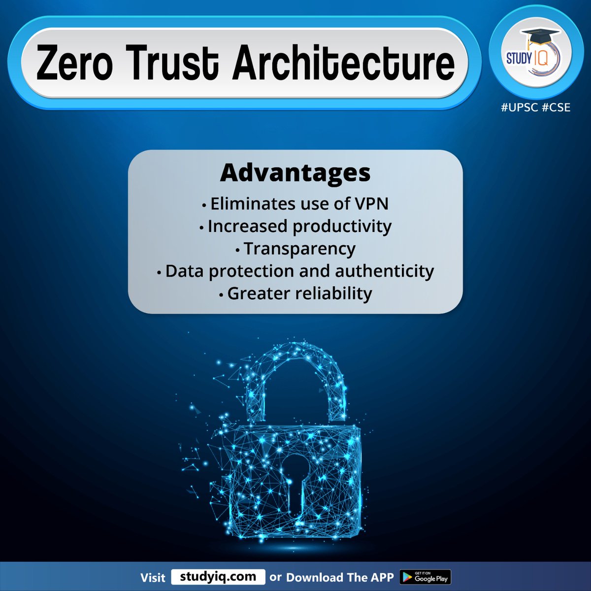Zero Trust Architecture 

#zerotrustarchitecture #zerotrust #india #datasecurity #datapool #cybersecurity #digitalinteraction #ai #eliminatesuseofvpn #vpn #dataprotection #upsc #cse #ips #ias