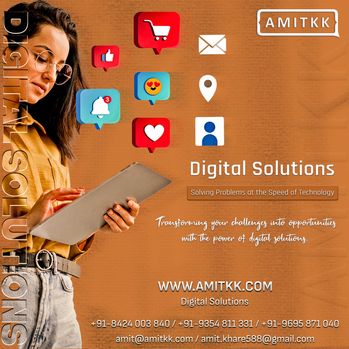 AmitdoubleK's tweet photo. Upgrade your business to the 21st century with our digital solutions! From automation to data analytics, streamline your operations and boost your productivity. 

Explore👉 https://t.co/iRie2z4YFq

#BusinessGrowth #DigitalMarketing #SEO #SMM #ContentCreators #FreeWebsiteAnalysis https://t.co/Yee3pO6S6x