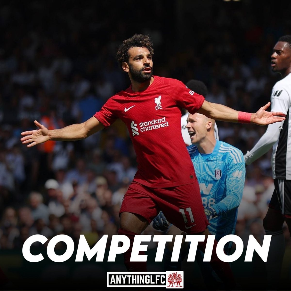 AnythingLFC_'s tweet photo. If Salah scores 1st vs Fulham I'll give away £20 to someone. 

Just Like &amp; Retweet to enter ❤️ #Liverpoolfc #LIVFUL https://t.co/tTow4l7keo
