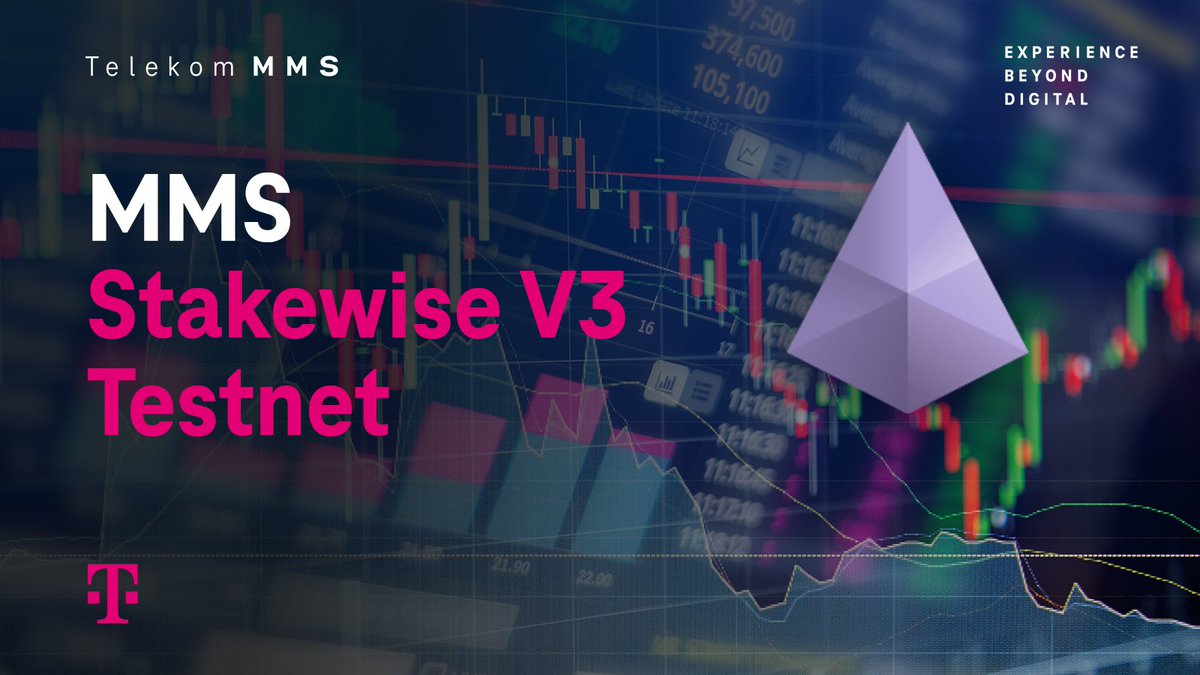 mms_Blockchain's tweet photo. We are excited to announce our support for the @stakewise_io V3 Testnet!

With the upcoming V3 upgrade, StakeWise is becoming permissionless, allowing any node operator to offer liquid #staking to its customers and the broader staking community. Furthermore, users are able to earn staking #rewards simply by holding liquid $osETH token, which also protects them from slashing.

#StakeWise V3 will bring more decentralization to the @ethereum ecosystem, and we are happy to support this journey.

#MMS #Telekom #crypto $ETH $SWISE #LSD #web3