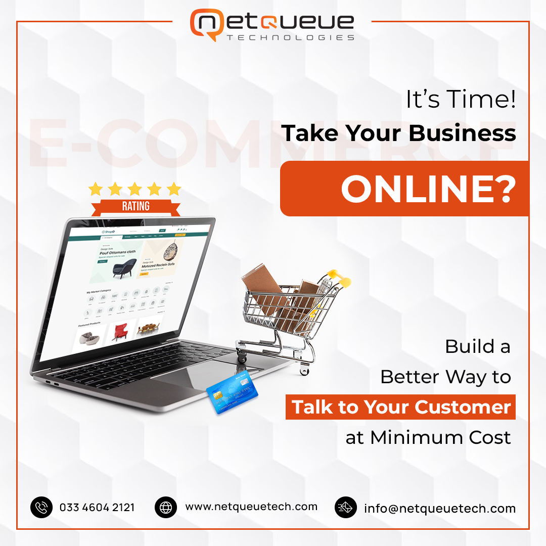 NetqueueTech's tweet image. Take Your Virtual Store to The Next Level with #eCommerce

Schedule a meeting Now
033 4604 2121
netqueuetech.com
info@netqueuetech.com

#webdevelopment #webpps #ecommercewebsite #onlinebusiness #shoponline #ecommercewebdesign #webapp #staticwebsite #netqueuetechnologies