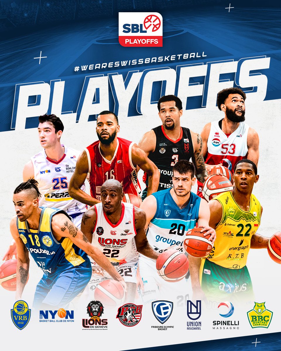 Swiss_Basket's tweet photo. ๐น๐๐น ๐๐๐๐๐ฆ๐ โ๐๐๐ช๐ ๐๐๐ค๐น
The SB League Playoffs are finally here ๐ฅ๐ฅ๐ฅ Players, coaches, this is what you've been fighting for all season long so it's time to bring your A-game to the table ๐
โก๏ธWho do you think will win it allโ#SBLeague #WeAreSwissBasketball https://t.co/0dGW16NC42