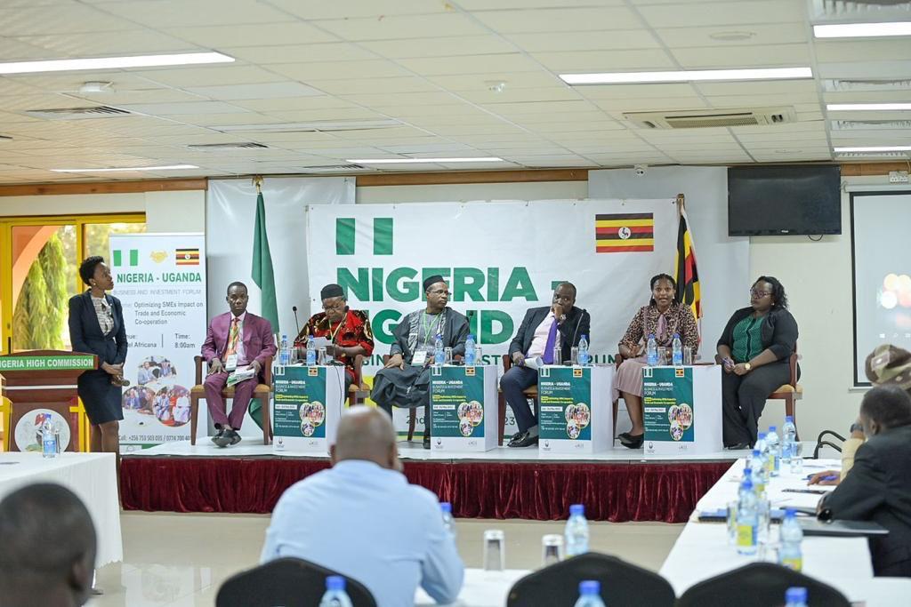 YESTERDAY: At the Nigeria-Uganda Business and Invest't Forum at @HotelAfricana. We discussed the incentives regime in Free Zones in Uganda and the opportunities that our Nigerian brothers & sisters can tap into: agro-processing, manufacturing, mineral benefits, services & more