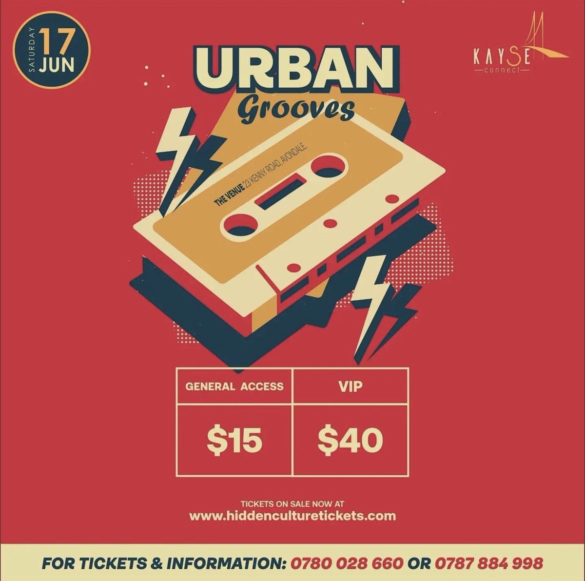 @Washymoyo @exq @StoroLoston @capitalkfm Urban Grooves was never a genre but a movement. Come to the Venue in Avondale on the 17th of June and get enough answers.