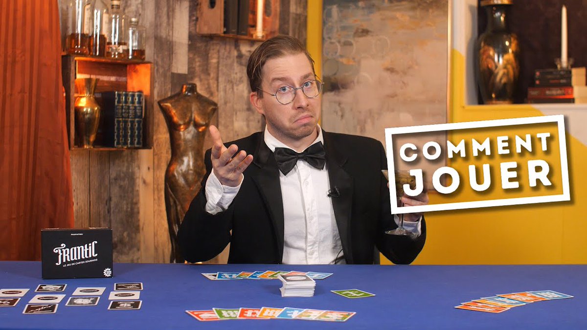 EditionsOffline's tweet photo. On vous invite à prendre quelques minutes pour découvrir la vidéo de présentation de Frantic by "Es-Tu Game?" 
Ça vaut le détour ! 😁🕺🍸
https://t.co/rD0cGqs1iM https://t.co/WwX6vtU1A6