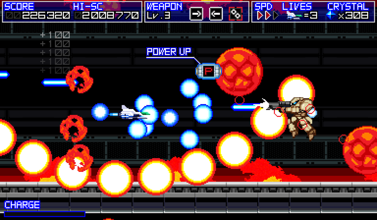 Terarin55's tweet image. ハイスピード横スクロールＳＴＧ！「Terra Flame（テラフレイム）」好評発売中！

音楽はHIROKKEY（@hirokey1974）さん、FM音源のチップチューンアレンジは椎葉たく（@shiiba_taku）さんに作成頂いています

eShop
store-jp.nintendo.com/list/software/…

PV
youtube.com/watch?v=Bgk97x…

#NintendoSwitch #TerraFlame