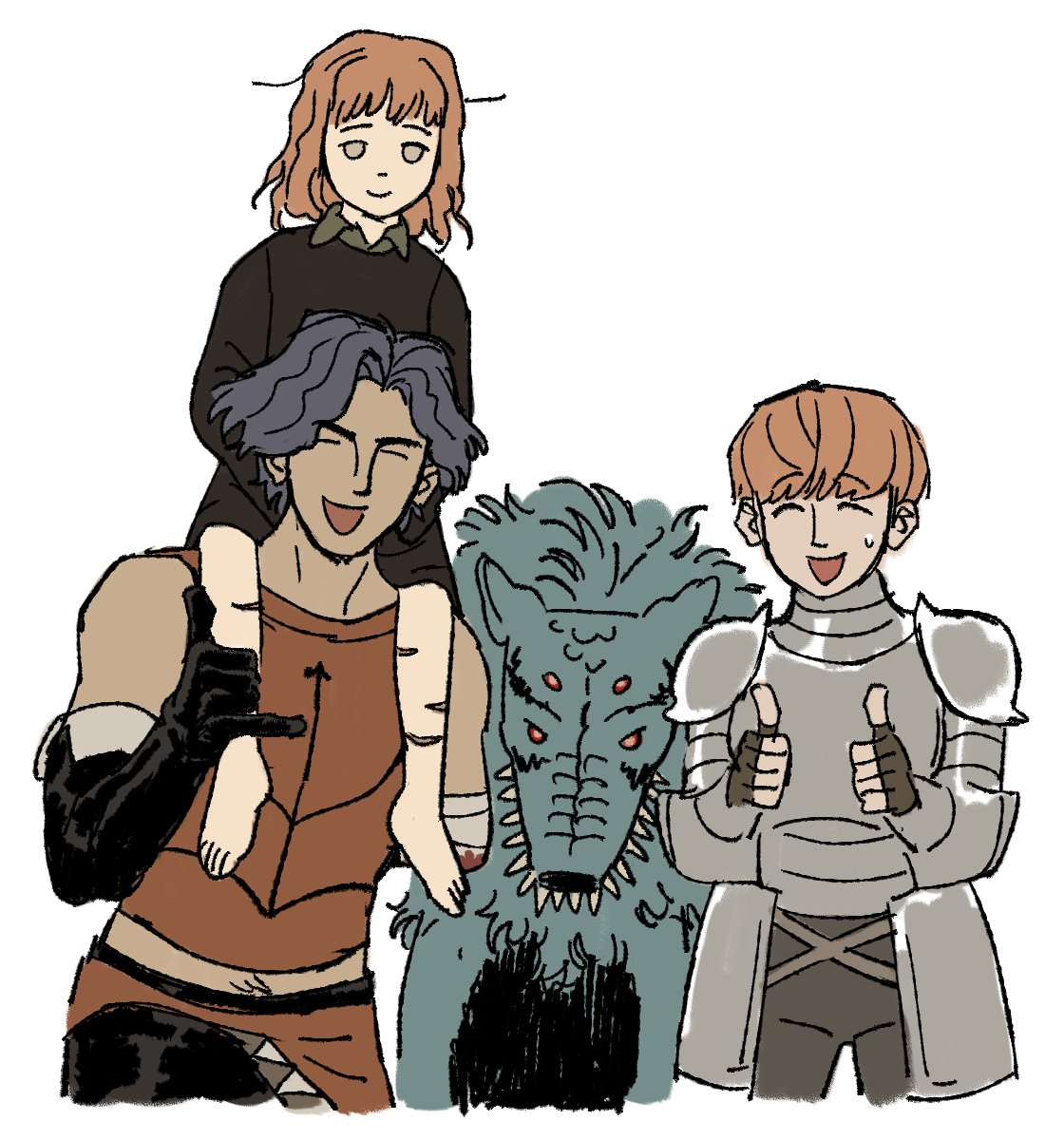 yolkqu's tweet image. YAAAAY (started a new save but the situation is basically the same)