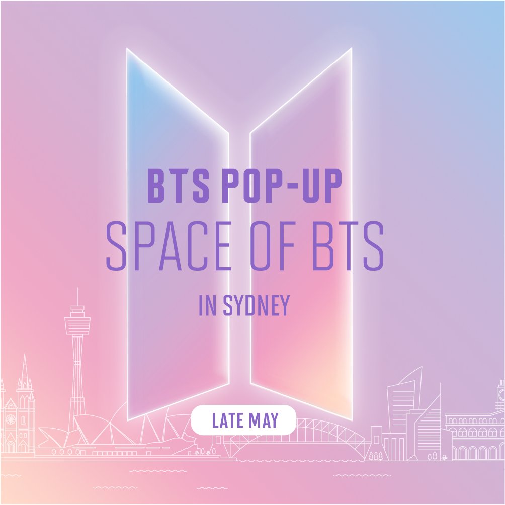 morningKall's tweet photo. [BTS POP-UP : SPACE OF BTS in SYDNEY]  

The first OFFICIAL BTS POP-UP IS COMING TO SYDNEY! 💜  
Any guesses on where we’re going?   

#BTS #BTS_POPUP #SPACE_OF_BTS #SYDNEY https://t.co/aDAFhrboWo