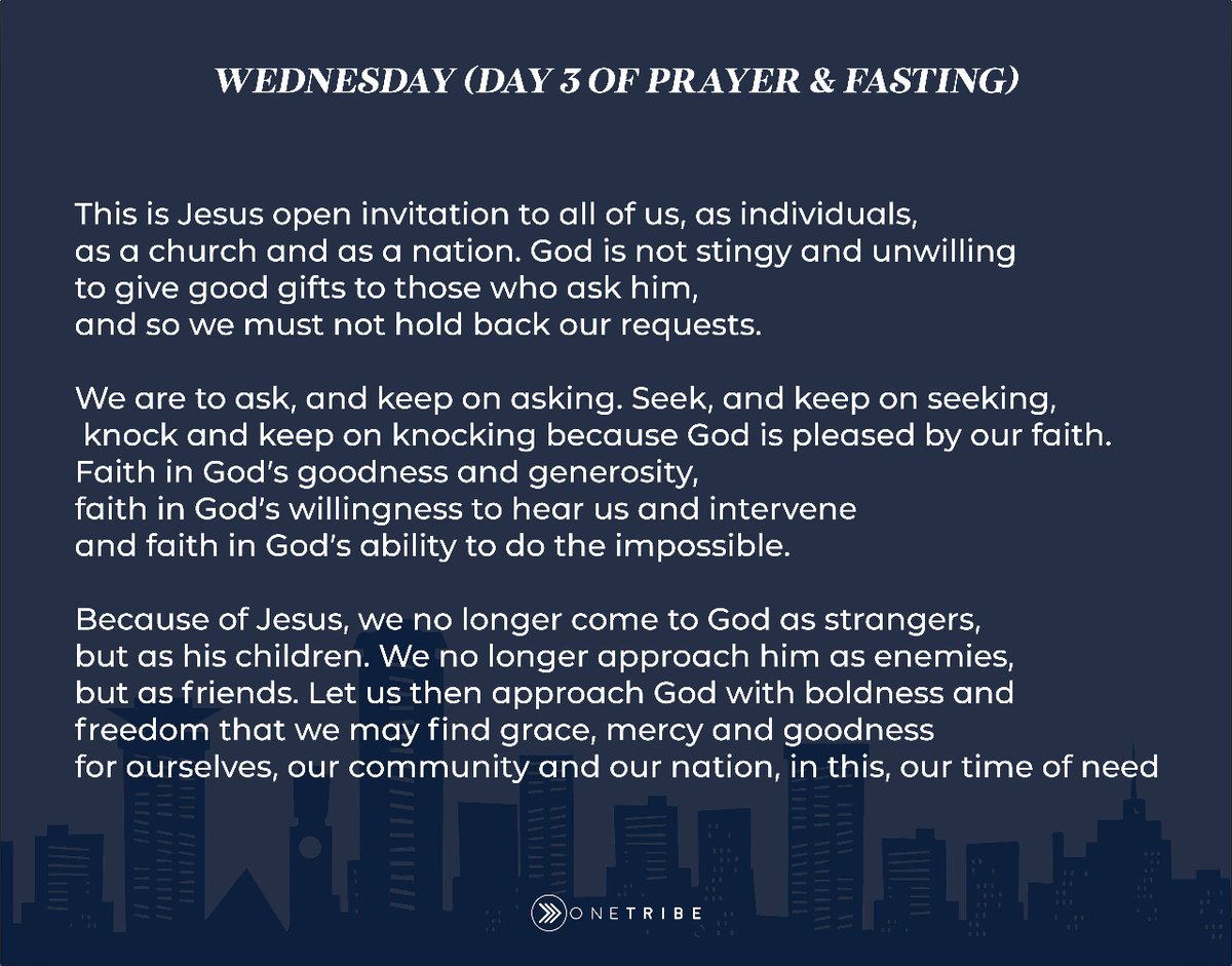 OneTribeChurch's tweet photo. Day 3/3 of our prayer and fasting, we will close with a prayer meeting today from 6pm in Das Bayern. All are welcome! 

Have you experienced God in this season? Please share in the comments or DM😊
.
#prayer #fasting #prayermeeting #worship #onetribechurchnairobi #kenya https://t.co/VJ1UtmKcRI