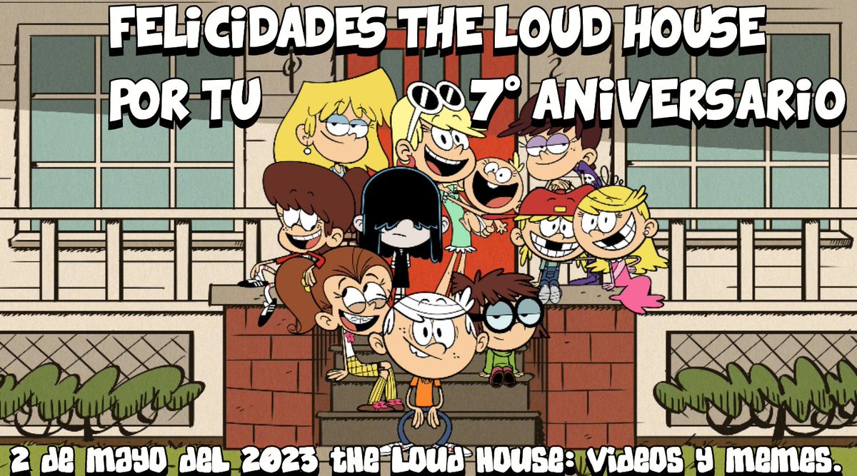 TheLoudHousevi's tweet photo. Wow, ya pasaron 7 años tan rápido
#TheLoudHouse7thAnniversary https://t.co/3v7clFByhH