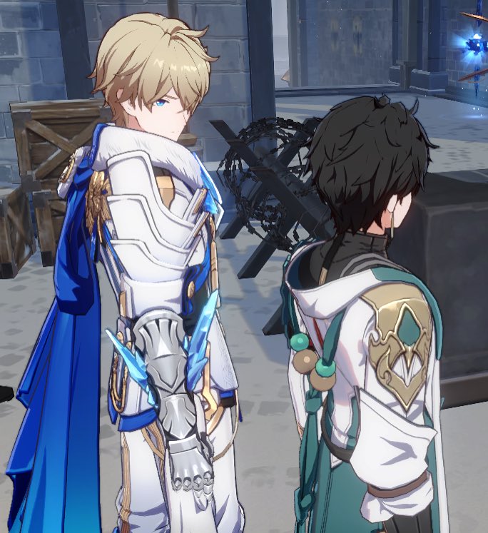 Somebody hungry looking at his Beautiful Wife #geheng #Gepard #danheng