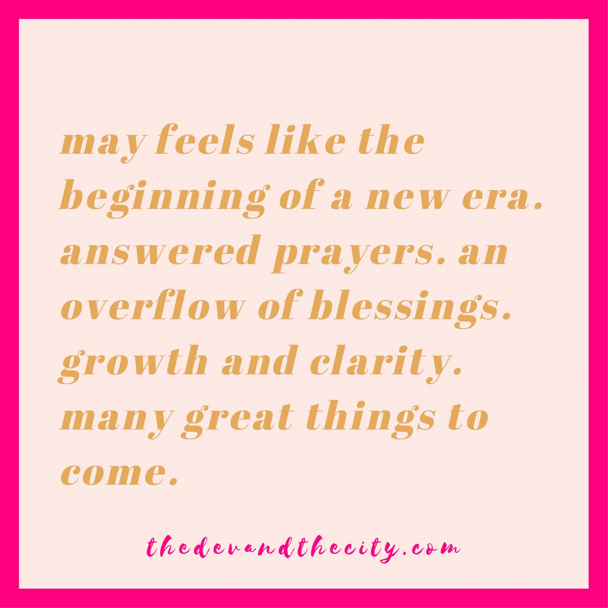thedatcmedia's tweet photo. Gratitude is the theme for May. Give thanks for all of the magnificent abundances that will be flowing your way this month.✨ https://t.co/EuZtFItzxZ