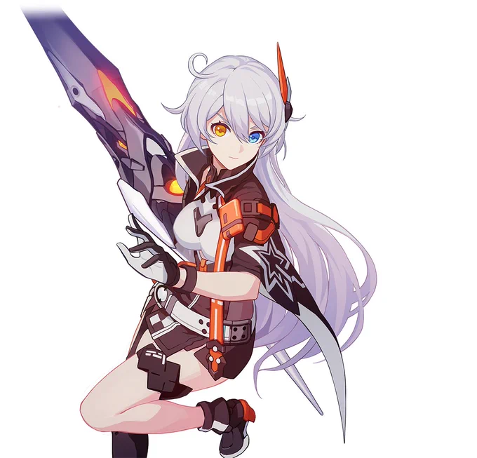 Personally kiana   her color scheme is so pleasing to me every arc