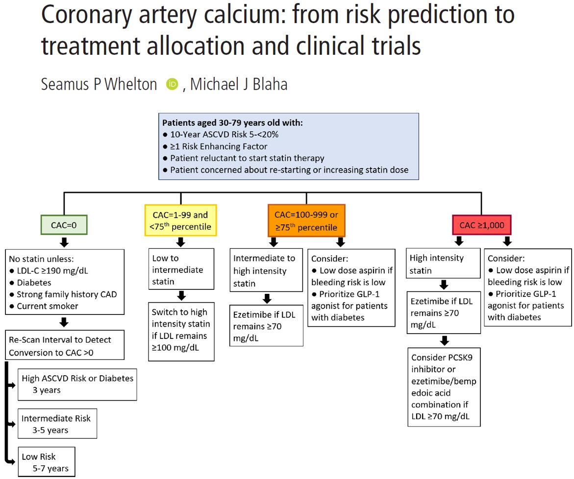 seamuswhelton's tweet photo. Our new Coronary Artery Calcium Review Article now online at Heart, which includes a CAC score based treatment algorithm.
https://t.co/RhPtMFCdjl
@MichaelJBlaha @CiccaroneCenter https://t.co/Dz9BMfGkmg