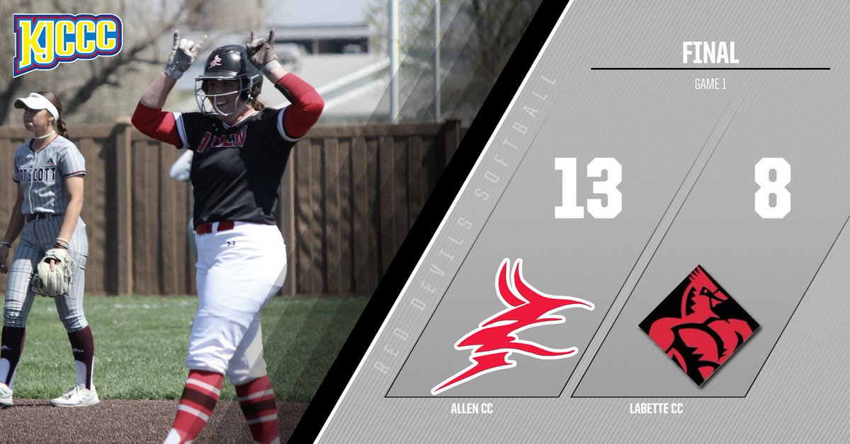 RedDevilSB's tweet photo. Red Devils split with the Cardinals on the road.
Game 1: 13-8 W
Game 2: 11-12 L (8 innings)
@brooklyngoehri1 went 6 for 8 with 2 RBIs, 1 BB, 1 SAC, &amp; 2 SBs
@ashtribbjohn went 6 for 10 with 4 doubles &amp; 2 RBIs
@madihavenstein went 5 for 9 with 2 home runs, 1 HBP &amp; 4 RBIs https://t.co/5l53ele57S