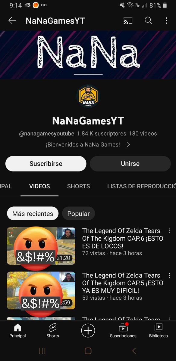 gobu_stuffs's tweet photo. Pues bandita, hoy me tocó  a mi, este tío está #filtrando #ZeldaTearsOfTheKingdom en youtube. 

Por favor denuncien este canal.

De verdad no entiendo como hay gente haciendo esto. 

Plz @BehindTGames @dan_chaos @ZeldcastPodcast ayuden a tirar la cuenta 

#ZeldaTearsOfTheKingdom https://t.co/wQPjSmWoZ0