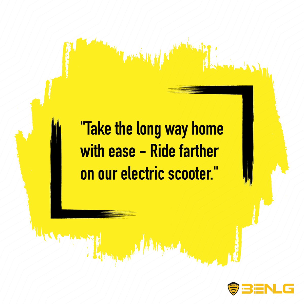 Looking for an adventure? Our long-range electric scooter can take you there! With its extended battery life and smooth ride, you'll be able to explore new destinations without worrying about running out of juice. So why not take the long way home today?
#benling #believe
