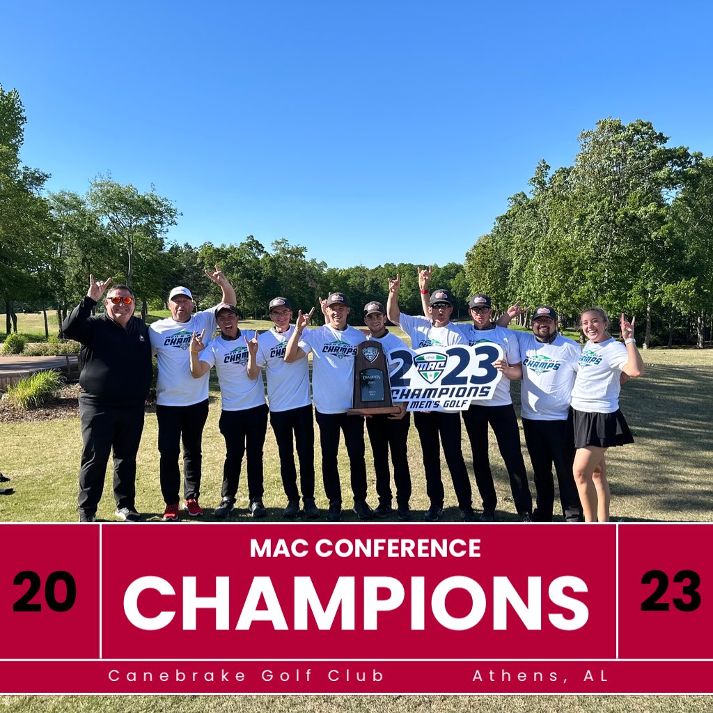 NIU Men's Golf tweet media