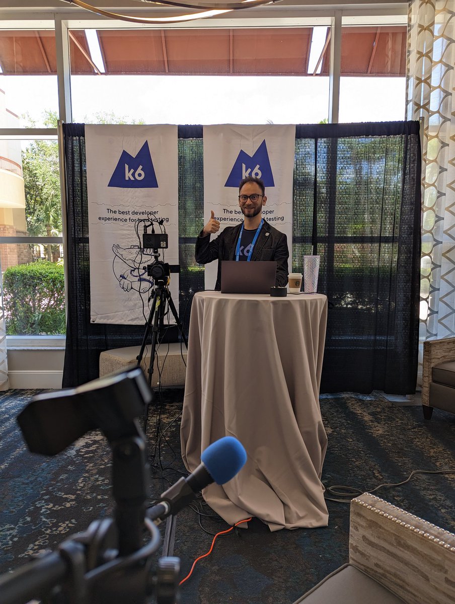 This amigo here is looking forward to the first conference day of the #STAREAST tomorrow! Please find and greet <a href="/SrPerf/">Señor Performo 🤠</a>! He's interviewing speakers and attendees alike, and is very fun to talk to.
<a href="/TechWell/">TechWell</a>