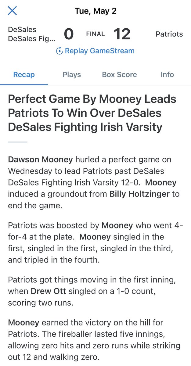 Liberty Christian Baseball tweet media