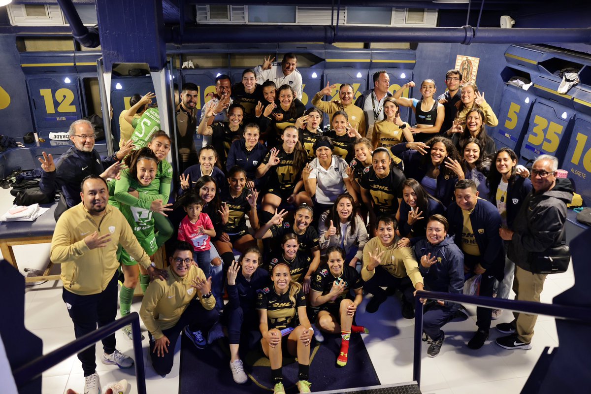 Victoria importante, esto aún no termina 👊🏽 y queremos liguilla.🔜 

#SoyDePumas #OrigenDeLaPasión