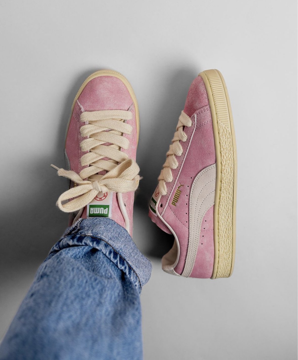 Puma suede shop platform snk