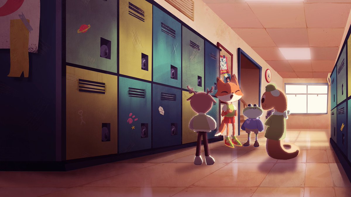 zhihuie's tweet image. now that my senior year at animation school is wrapping up, i'm free to share what i've been creating for our short films! :3
here is some of my work from Me, Myself & the Moon 🌙 (dir. christine lee) *:・゚✧*:・゚✧