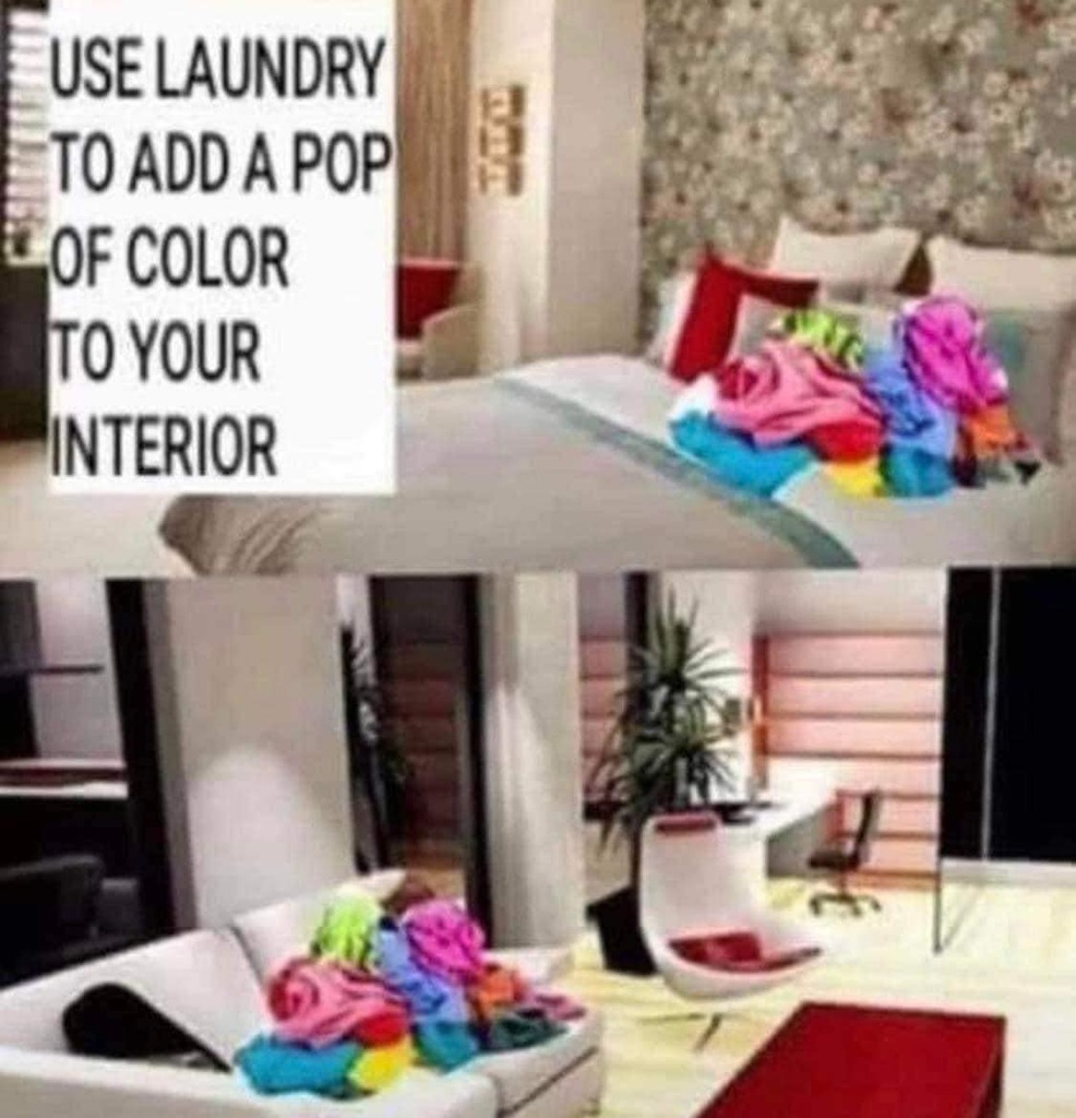 Follow me for more easy decorating tips! 🤣🤣🤣