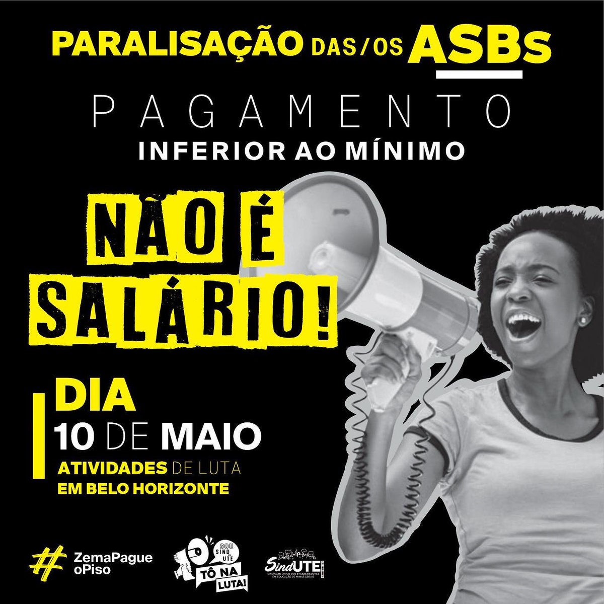 sindutebetim's tweet photo. Lutamos por igualdade de direitos e justiça! De fato, pagamento inferior ao SM é mais que vergonhoso. É uma afronta à dignidade dos(as) ASBs; compromete a subsistência desses(as) trabalhadores(as).
#QuemLutaEduca
#ASBsTambémEducam https://t.co/M0tos53Cs2