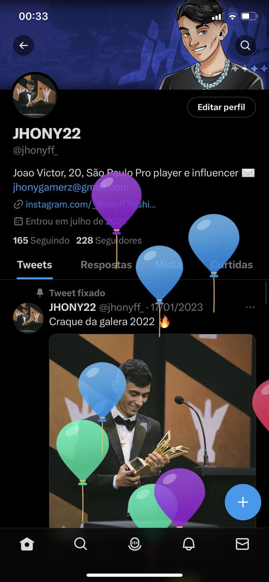 jhonyff_'s tweet photo. Subiu o tal do balão 🎈 https://t.co/ncYVxdlp0N