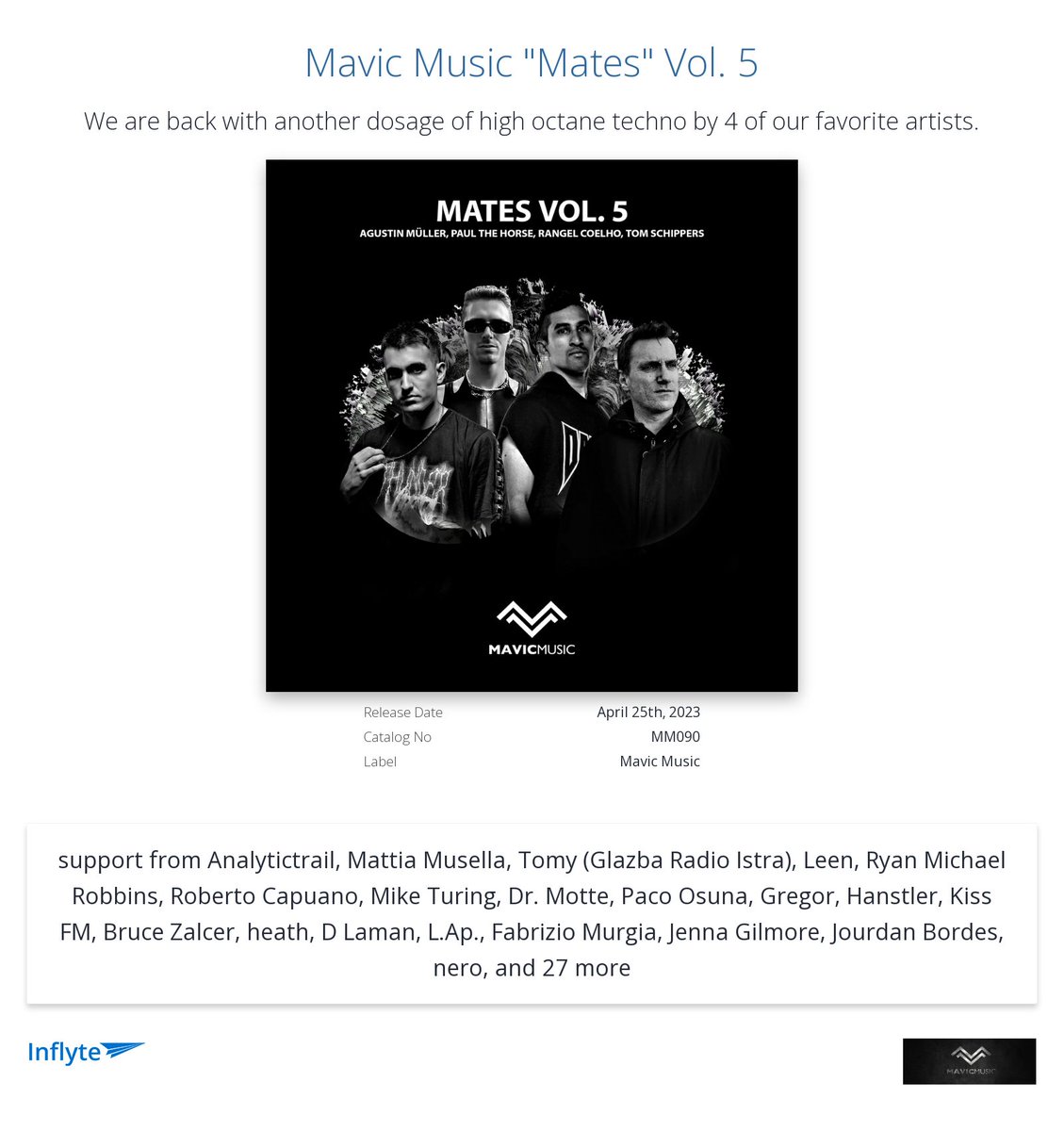 Barbuto / Mavic Music (@barbuto_techno) on Twitter photo Cheers <a href="/Analytictrail/">AnalyticTrail rec</a> for the review "thanks for the music !"
inflyteapp.com/r/iujk4a #techno #dance #dj #rave Cheers <a href="/Analytictrail/">AnalyticTrail rec</a> for the review "thanks for the music !"
inflyteapp.com/r/iujk4a #techno #dance #dj #rave