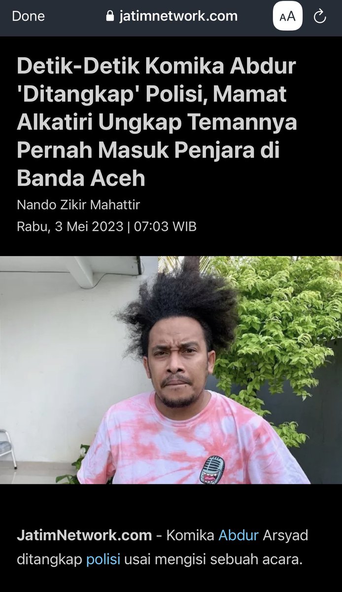 Nando Zikir Mahattir ini nama pena kau ya @MamatAlkatiri ?! Ko tunggu e!