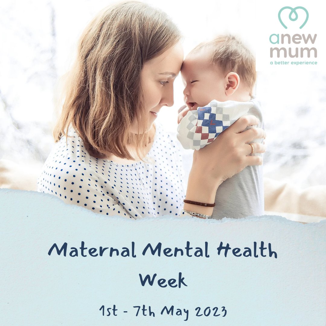 Maternal Mental Health Awareness Week (1-7 May 2023) is a week-long campaign dedicated to talking about mental health problems before, during and after pregnancy. There is also a World Maternal Mental Health Day on May 4th #MaternalMentalHealthAwarenessWeek #anewmum #mentalhealth