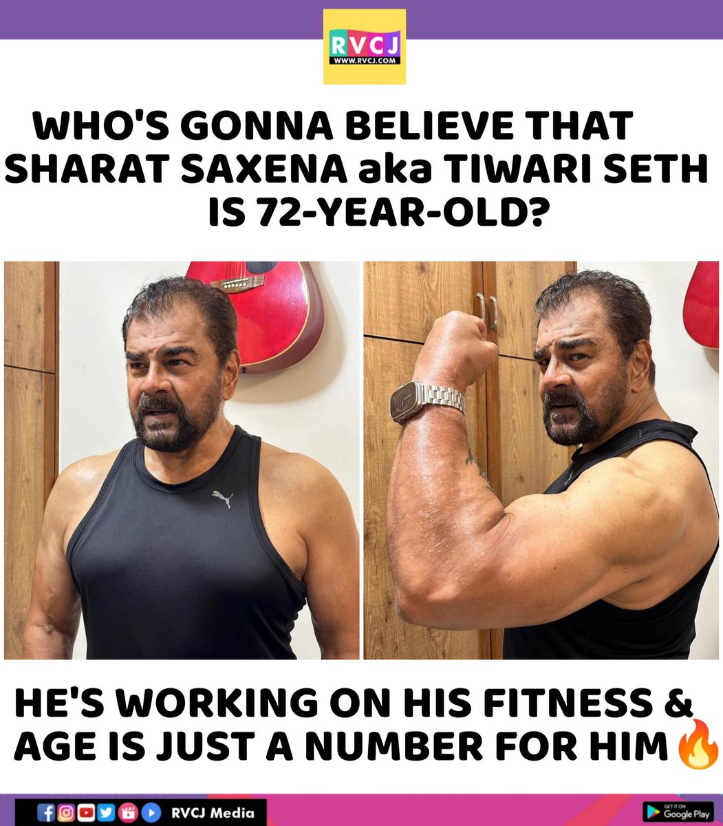 His physique 😳🔥

#sharatsaxena #rvcjinsta #rvcjmovies @sharatsaxenaind