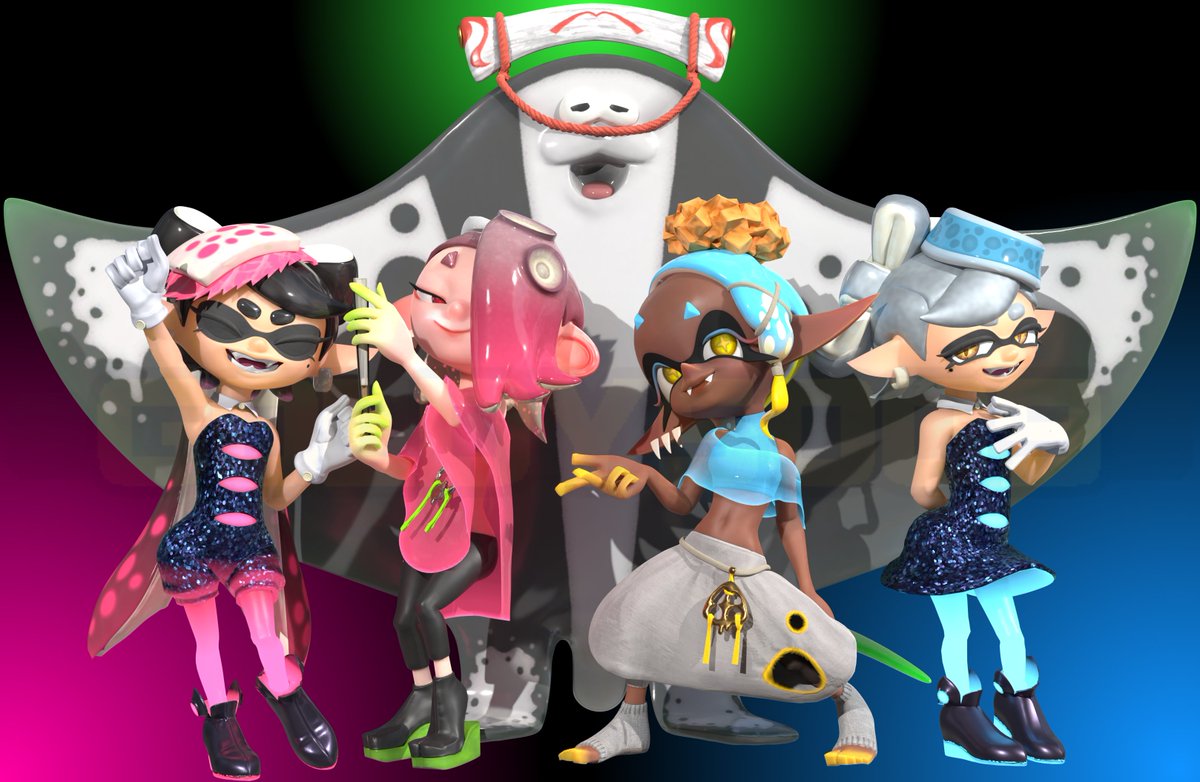 [Power VS Wisdom VS Courage]

#Splatoon #Splatoon3 #Splatfest #TeamPower #TeamWisdom #TeamCourage #SquidSisters #DeepCut #Callie #Marie #Shiver #Frye #BigMan