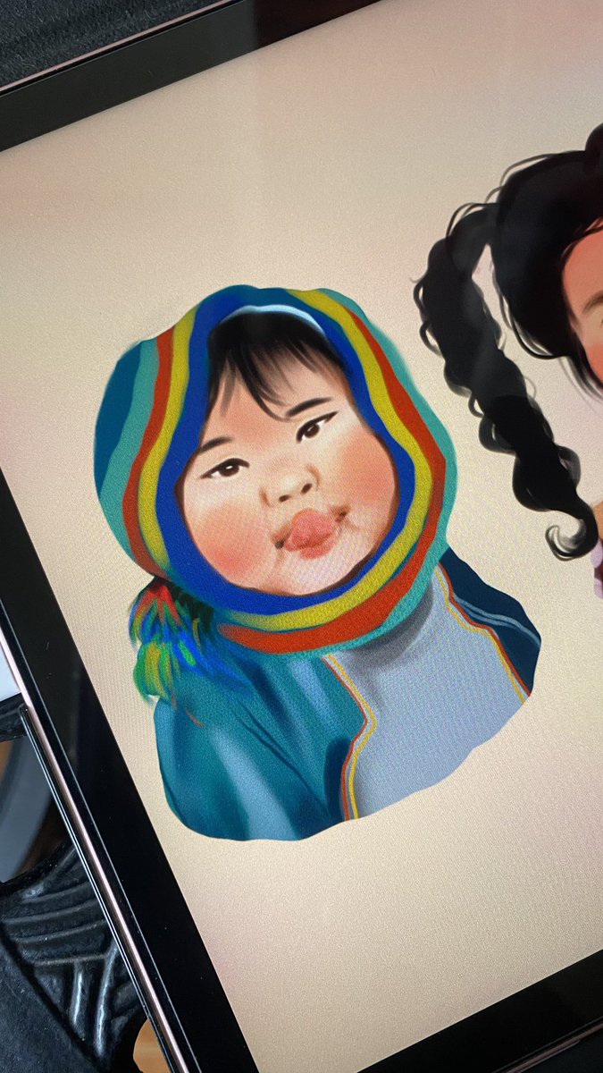 hellootheriris's tweet image. Kids from Pinterest 

#artph #procreate