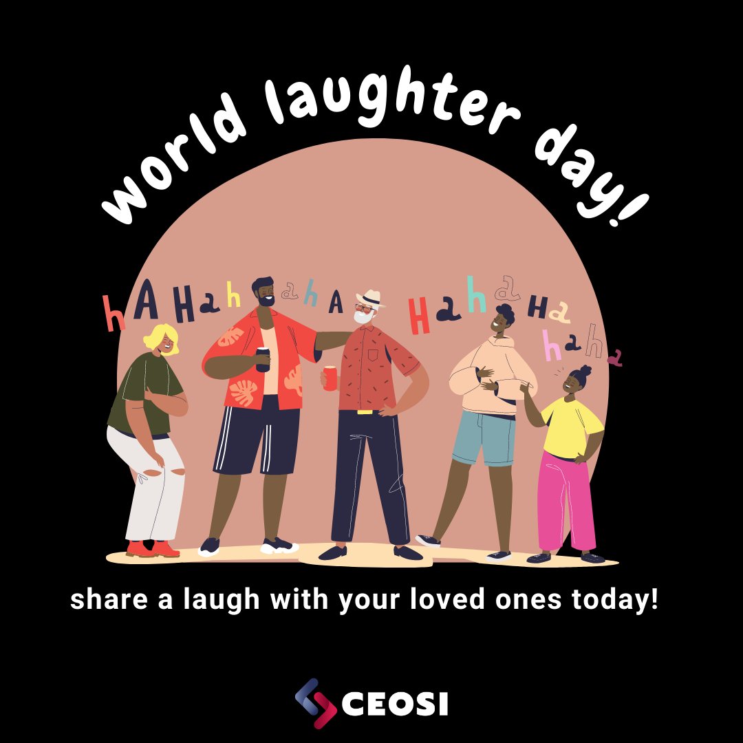 cyberensemble's tweet photo. Laughter is contagious and one of the best ways to spread joy and happiness! Today, on Laughter Day, let's take a moment to appreciate the power of laughter and the wonderful memories it creates. 😂❤️🤣 https://t.co/VeLPG619RN