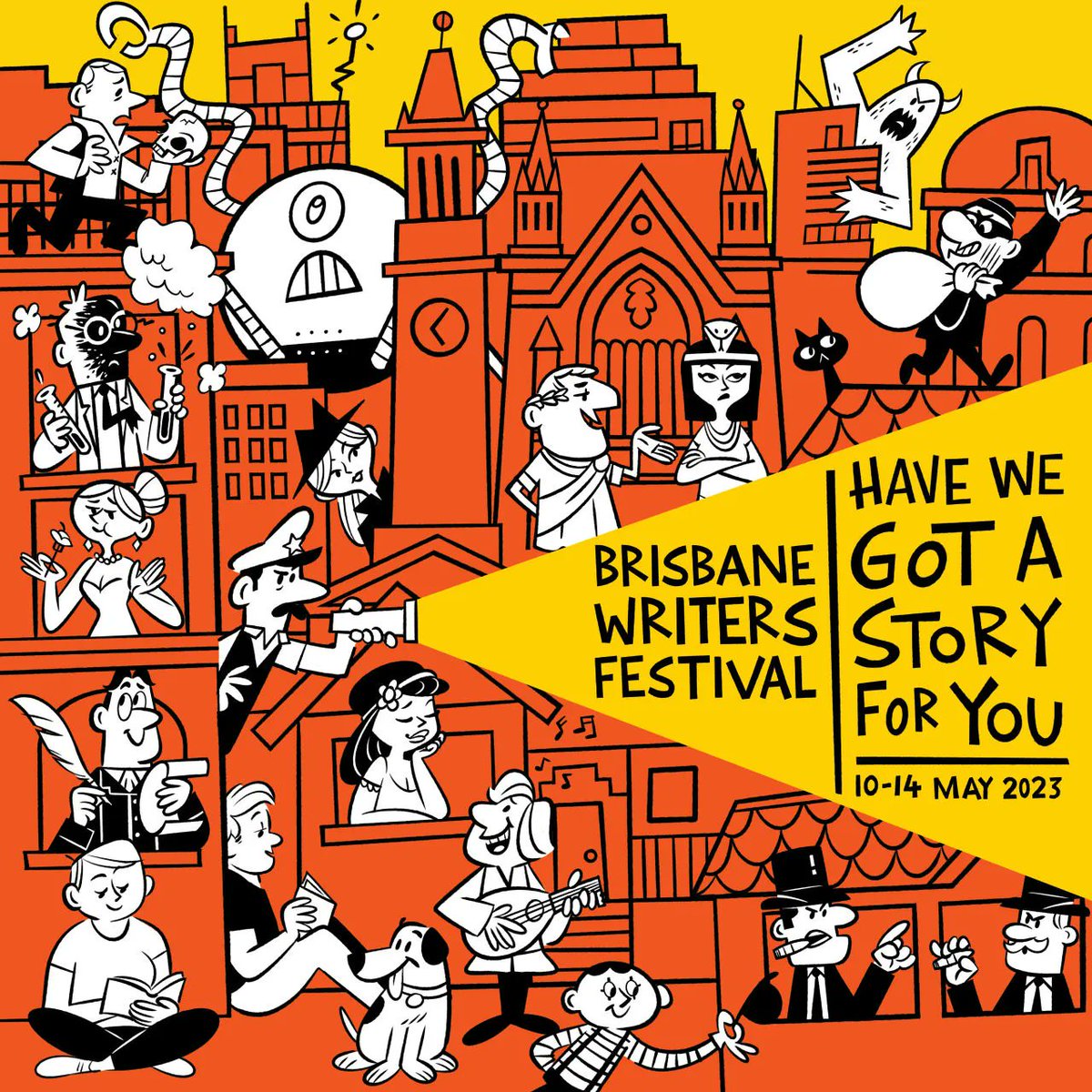 QldSLA's tweet photo. Are you bringing your students to the Brisbane Writers Festival next week?
https://t.co/rJ9dnZMXyd 
#BWF23 #BookLoversRejoice #OneWeekToGo!  #HaveWeGotAStoryForYou #TLChain @BrisWritersFest https://t.co/e0vvr10tlh
