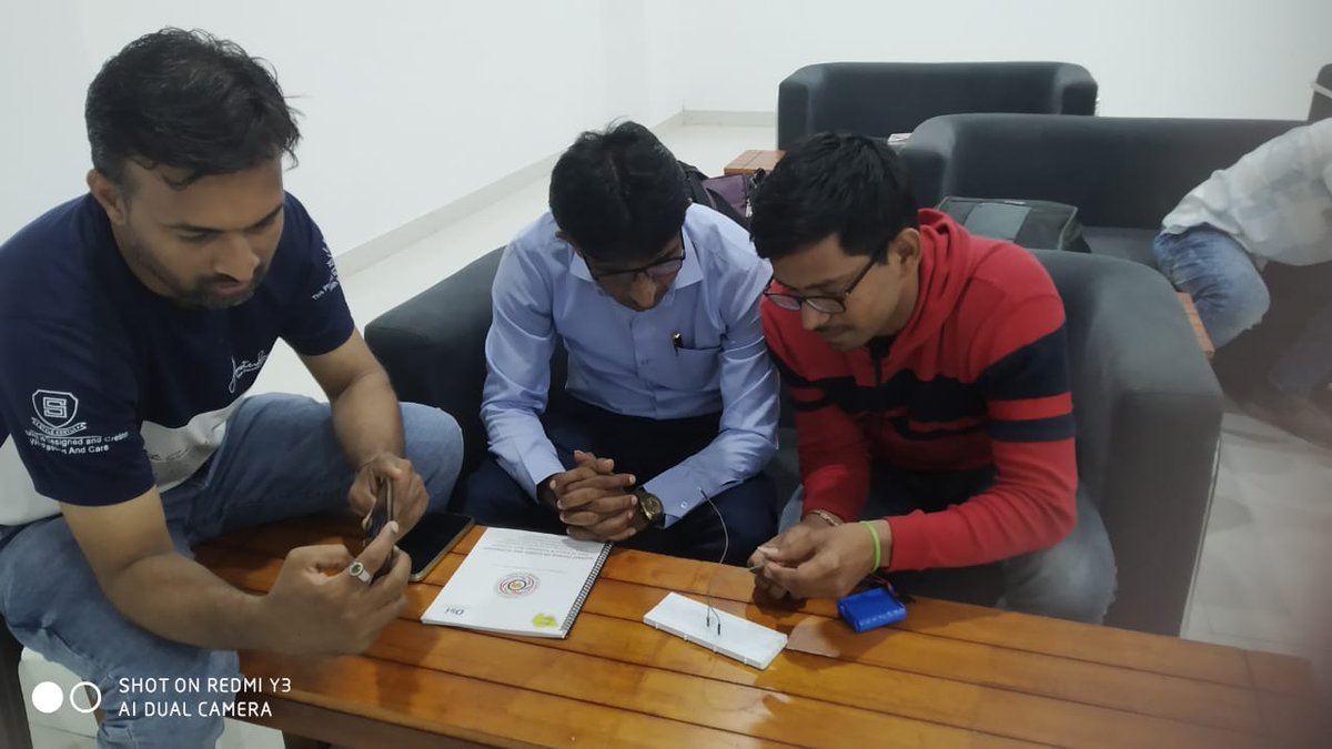RajStembotix's tweet photo. Innovation club training Day 1
#electronics #mechanical #drone #glider #Telescope #STEMeducation At Regional Science Center, Patan for communicator of  CSC from 8 different Districts of Gujarat 
@narottamsahoo 
@CMOGuj 
@InfoGujcost 
@STEMbotix 
@dstGujarat 
@vnehra https://t.co/su8hLMwIwP
