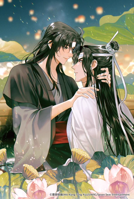 I worked on one of the bonus poster for Grandmaster of Demonic  Mo Dao Zu Shi vol. 5 Special Edition. Thank you Seven Seas for having me again, I'm glad I can draw my favorite wangxian scene for the third time 