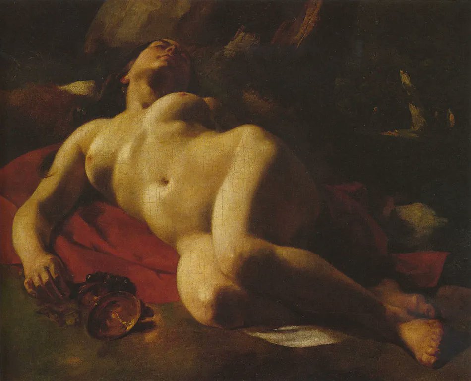 AtriumFineArt's tweet photo. Title ▪️ La Bacchante
Artist ▪️ Gustave Courbet 
Date ▪️ ca. 1844 and 1847
Medium ▪️ Oil on canvas

#GustaveCourbet #FineArt #UniversalPaintings #Paintings #AtriumFineArt https://t.co/qHeQanWddM